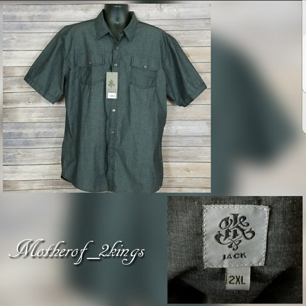♠️CHARCOAL GRAY S/S SHIRT